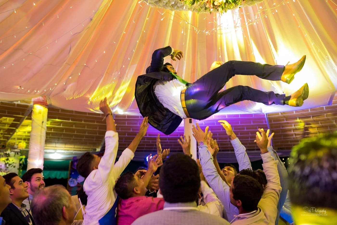Producción elegante de boda